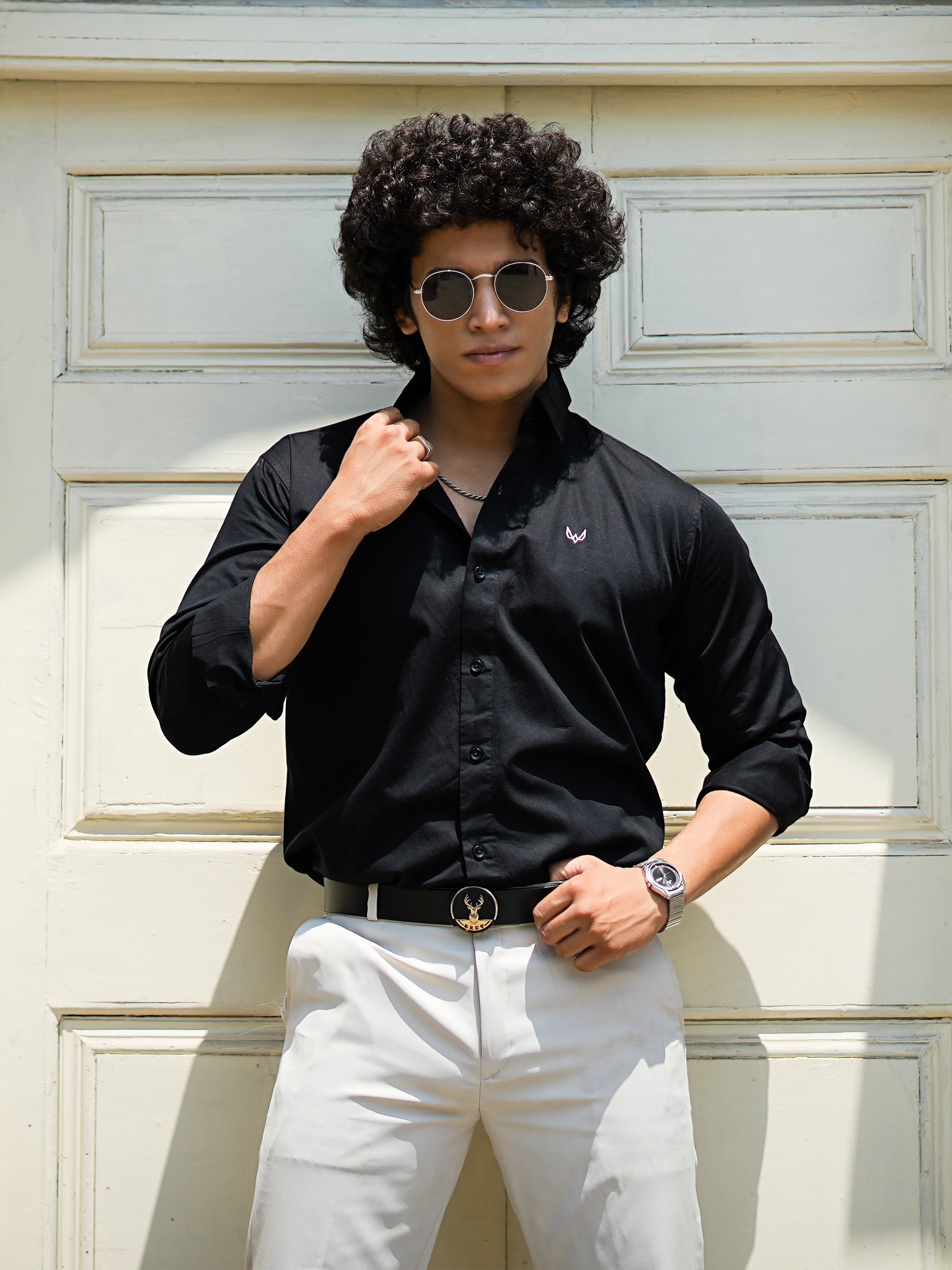 Essential Black Formal Shirt