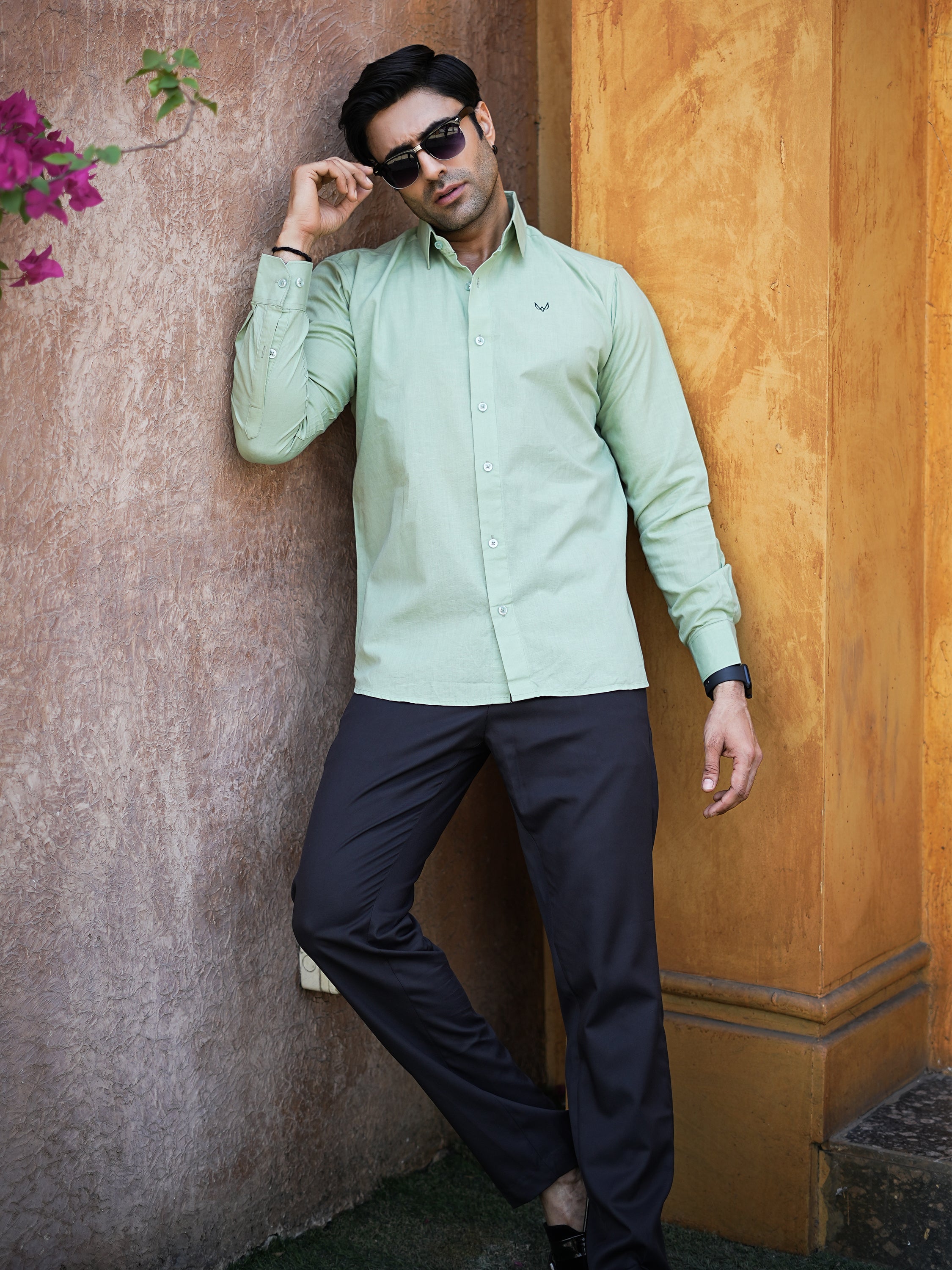 Light Green Formal Shirt