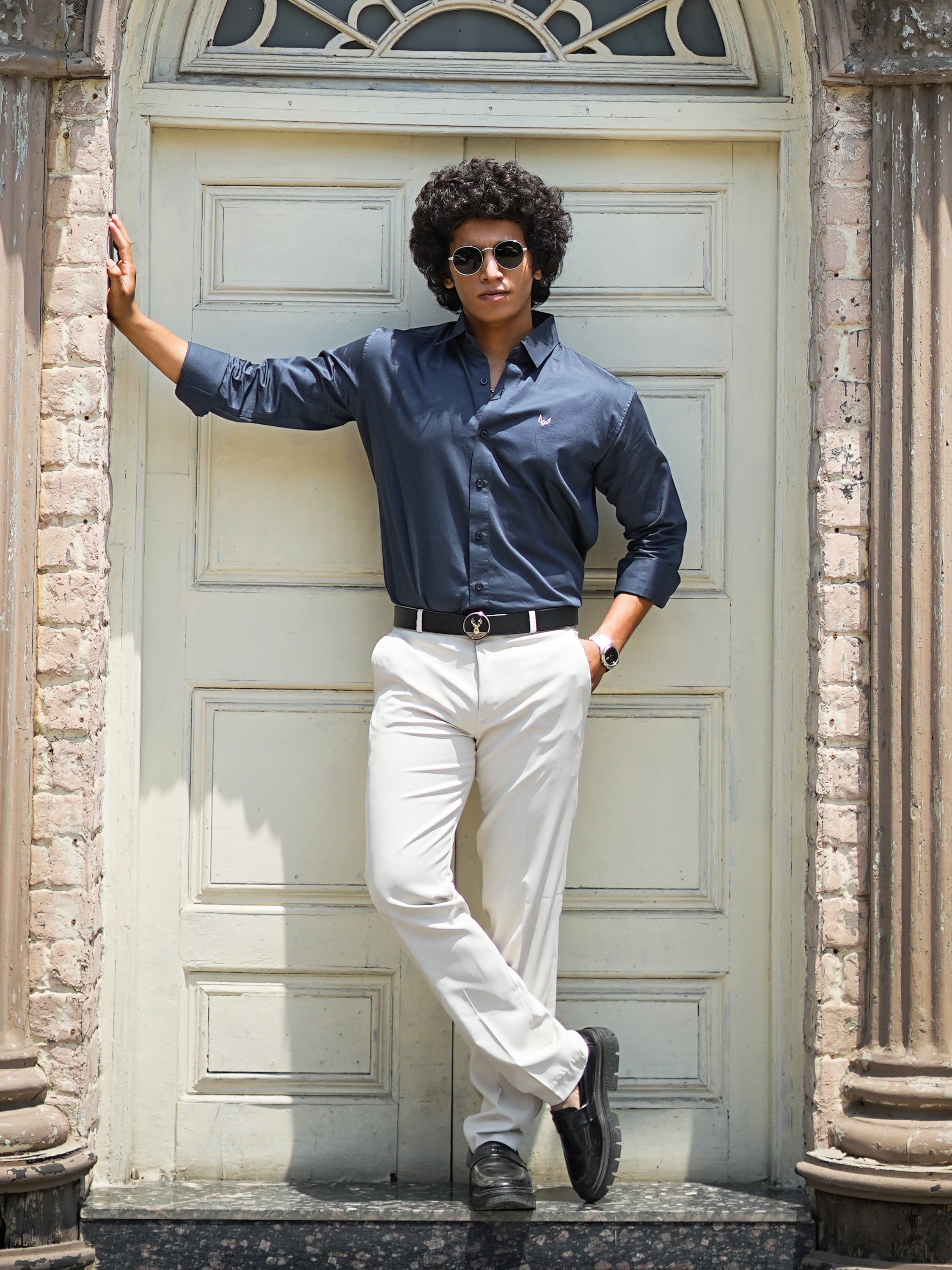 Classic Midnight Green Formal Shirt