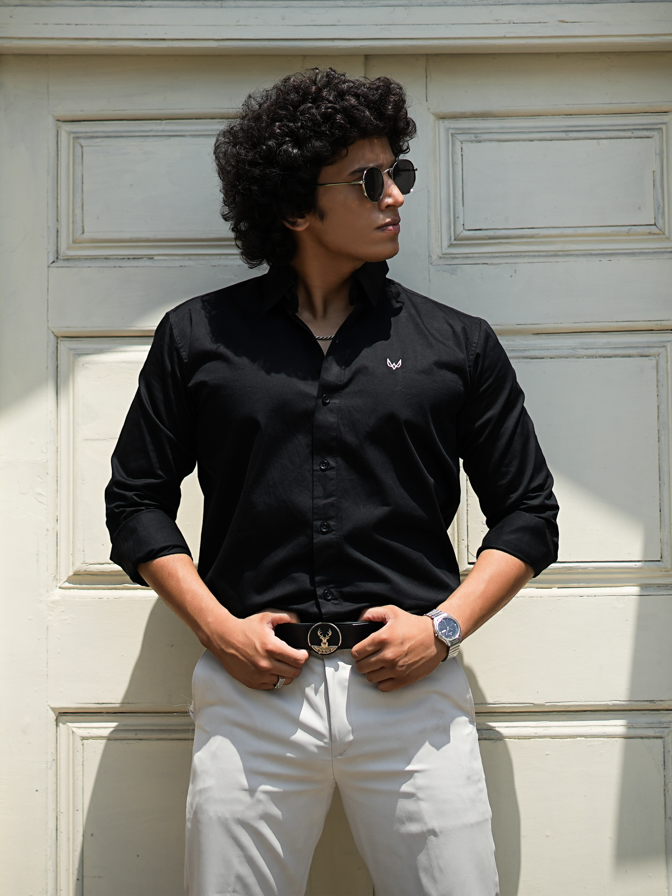 Essential Black Formal Shirt