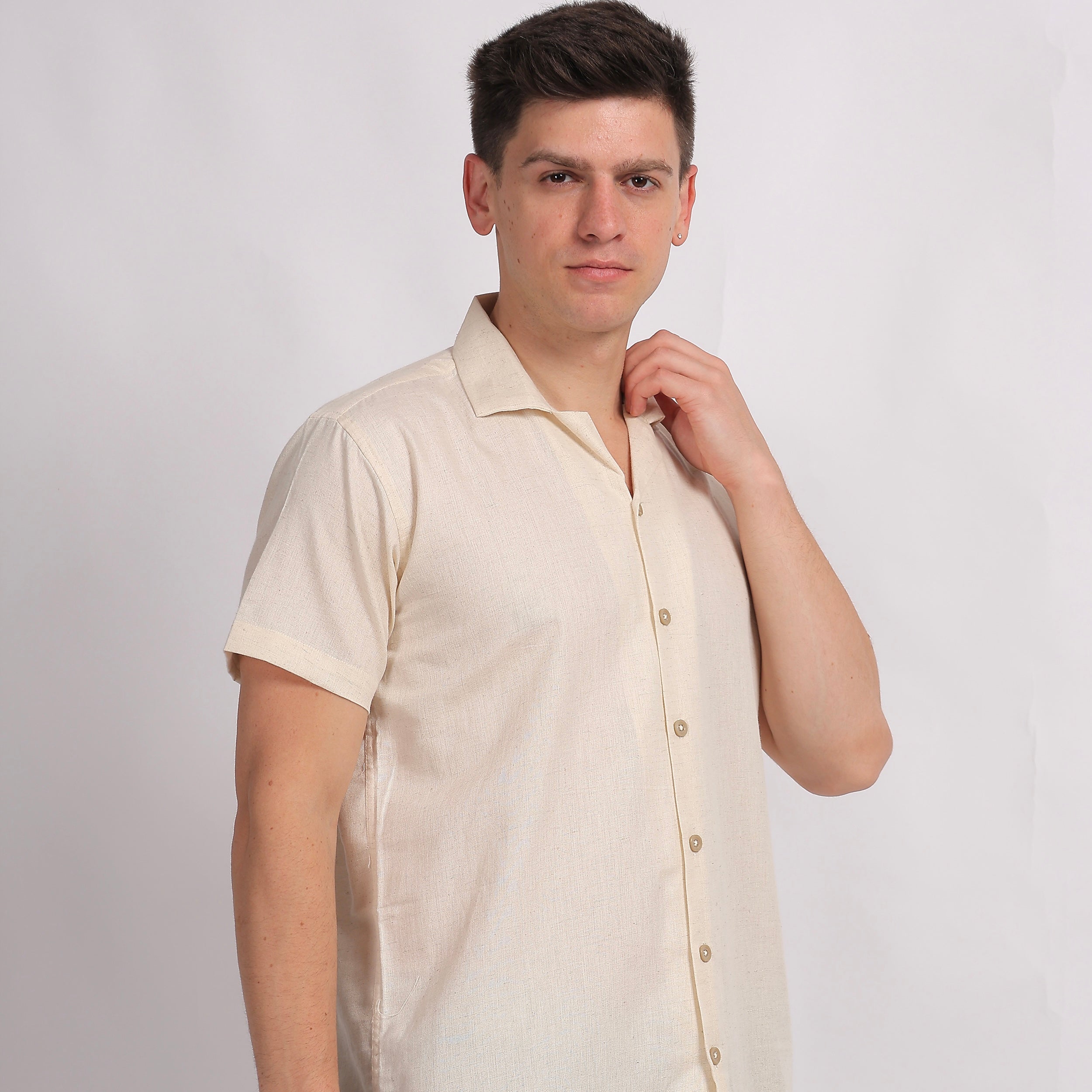 Classic Linen Short Sleeve Shirt