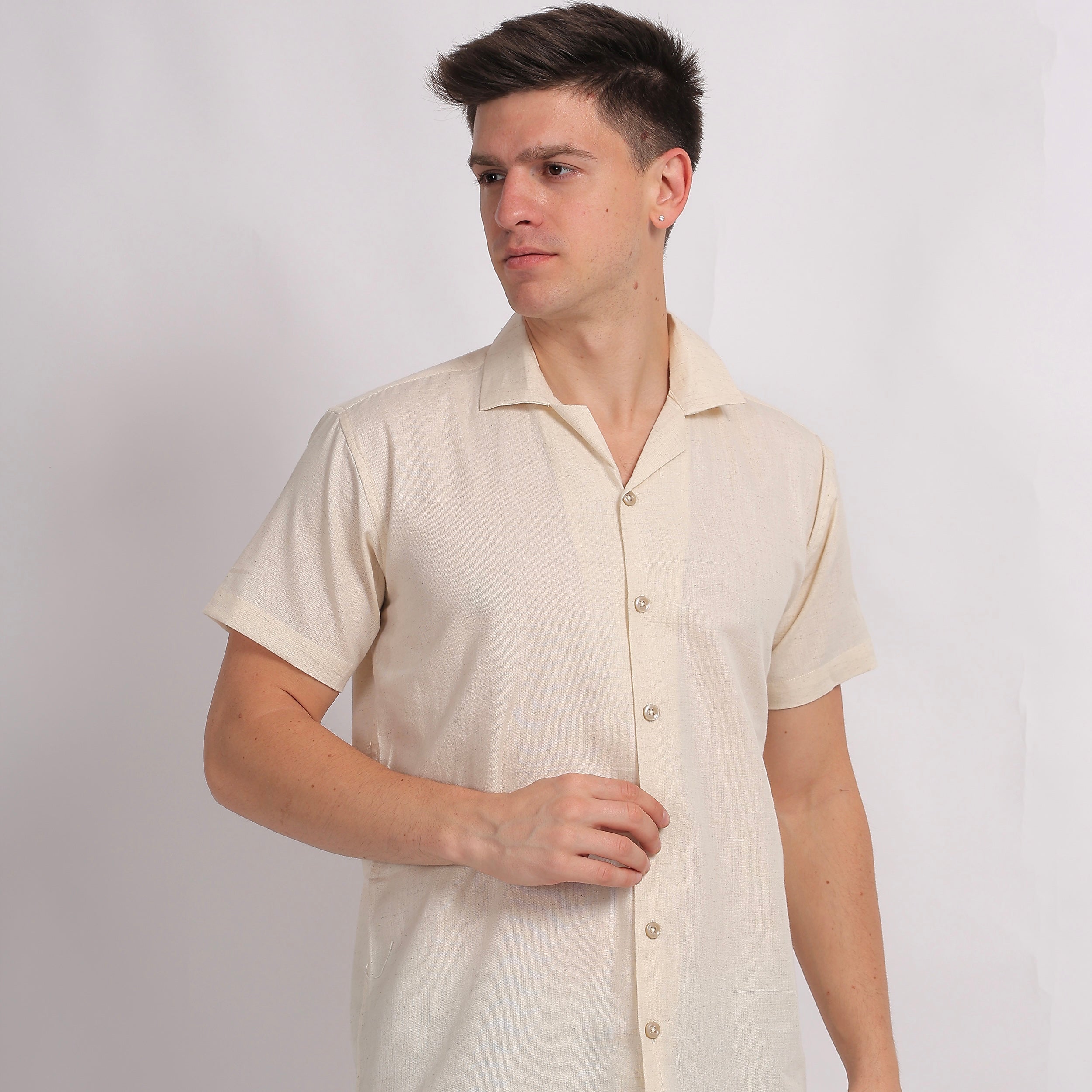 Classic Linen Short Sleeve Shirt
