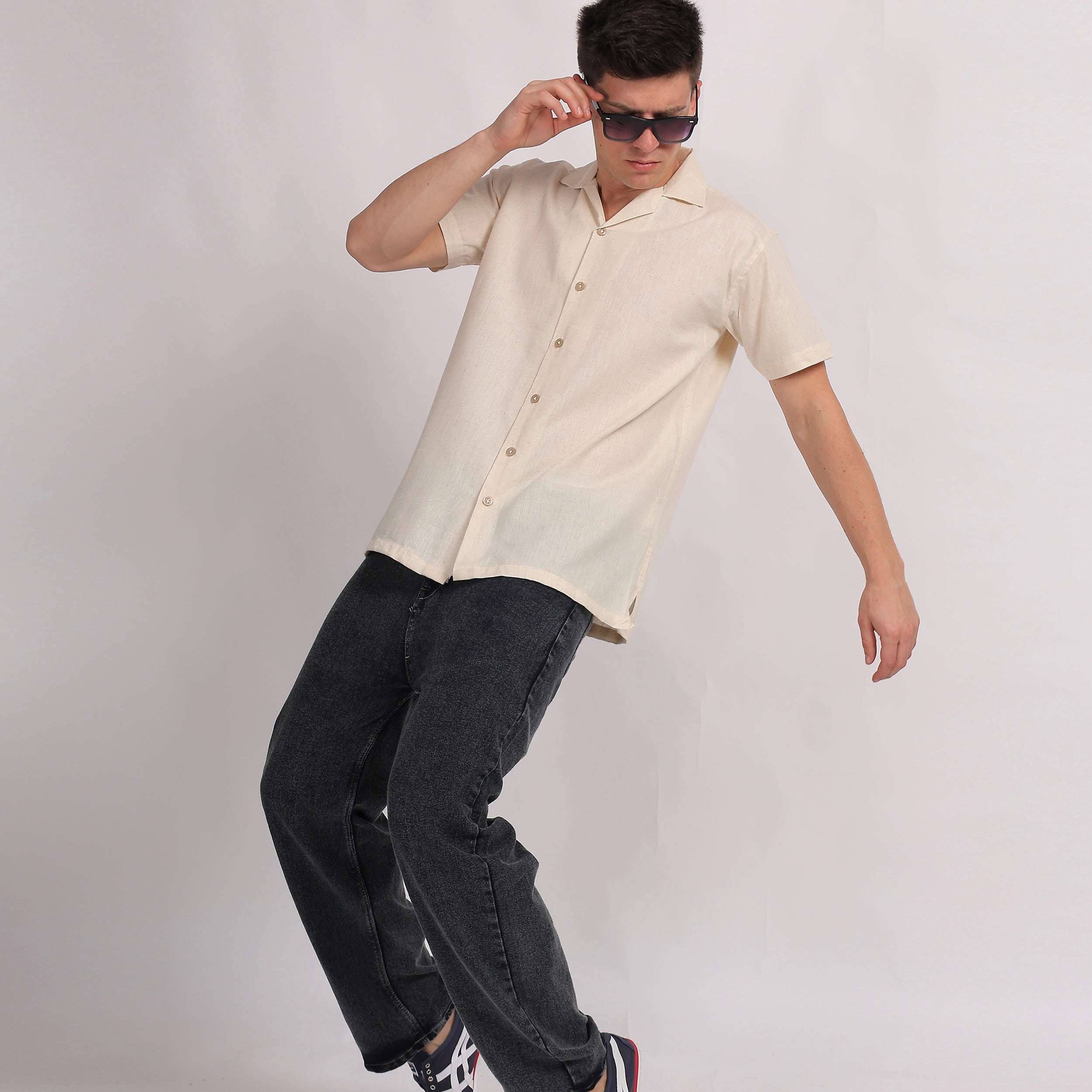 Classic Linen Short Sleeve Shirt