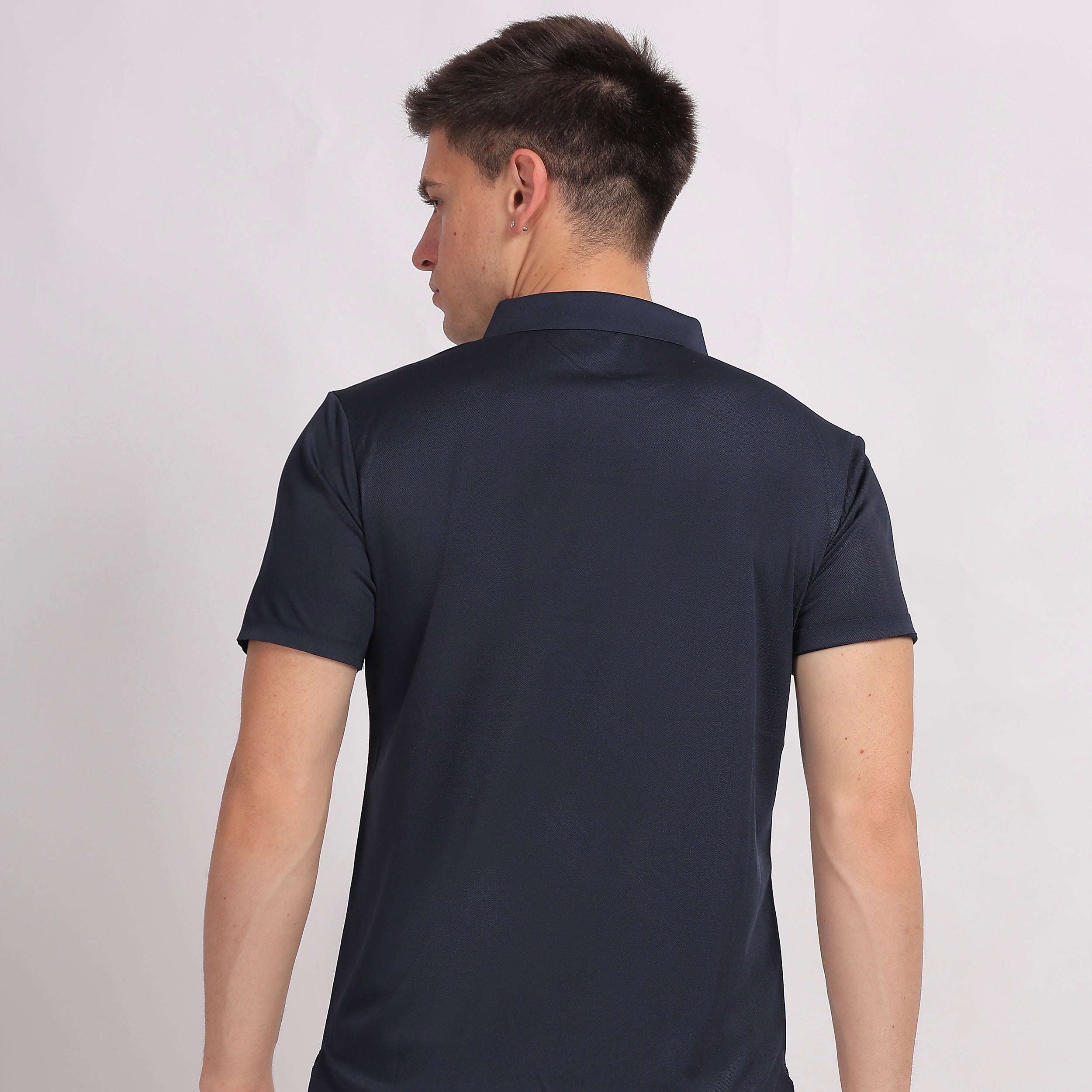 Solid Navy Polo Shirt
