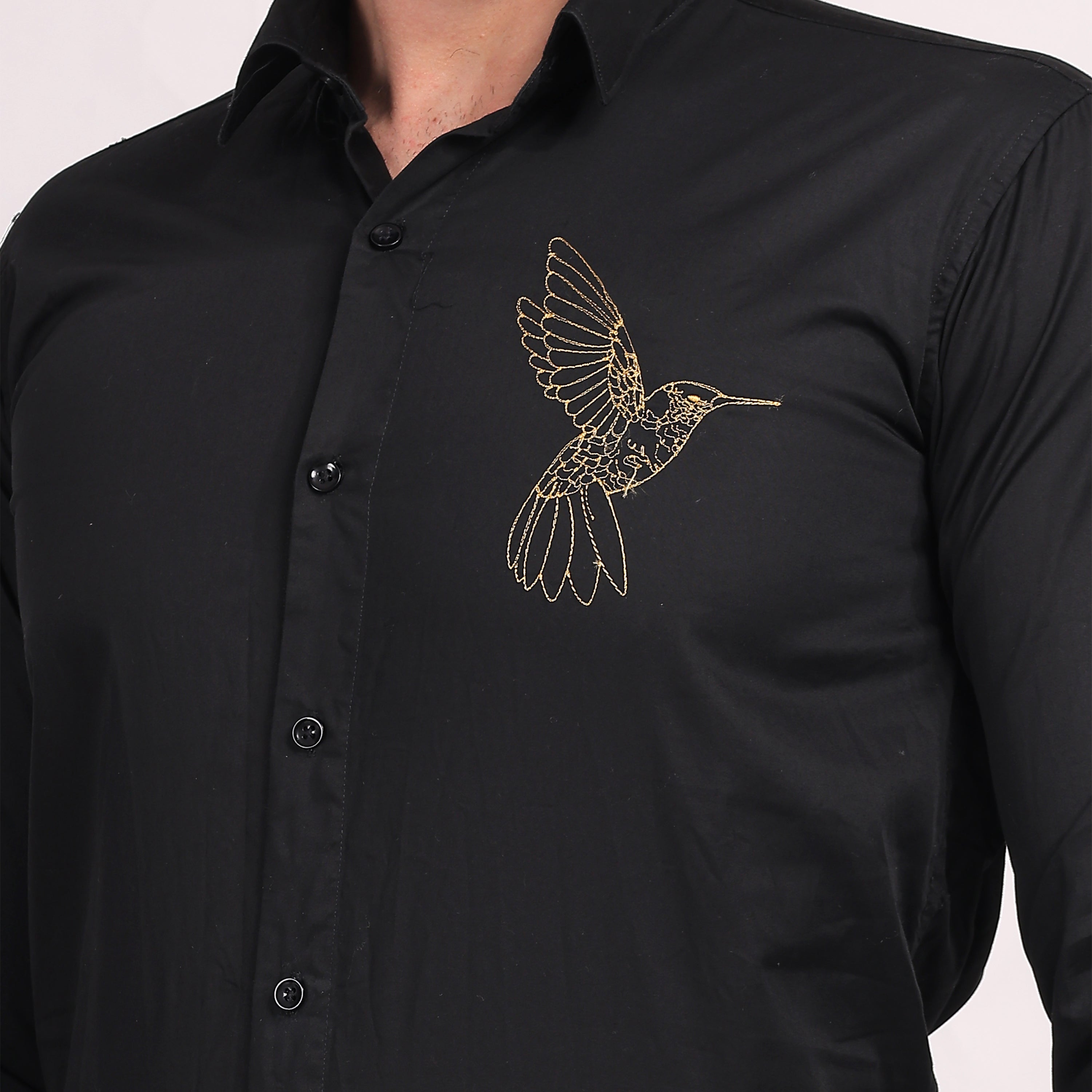 Essential Black Hummingbird Shirt